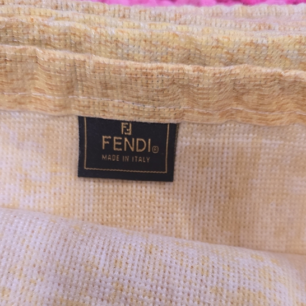 Fendi Mustard Yellow Dust Bag - Picture 4 of 6